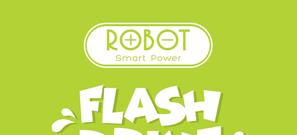 Flashdisk Robot RF116 smart power