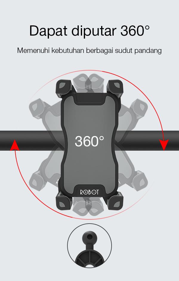 Robot Holder Motor RT-MH02 memenuhu kebutuhan berbagai sudut pandang 