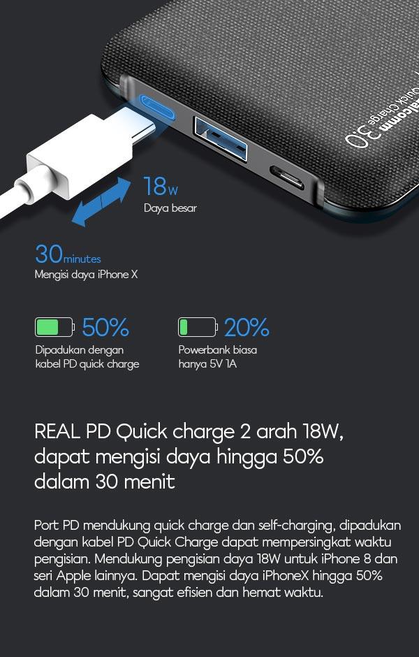 VIVAN Power Bank VPB-W10