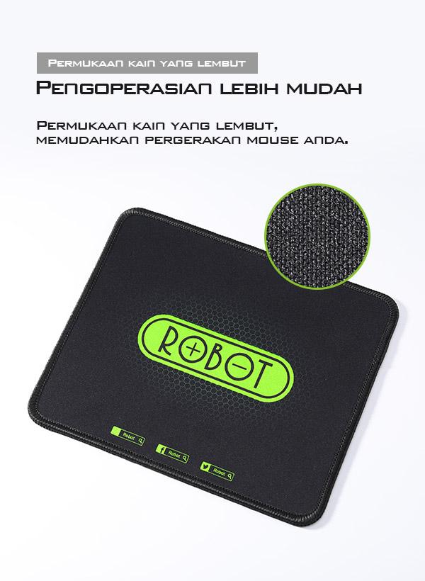  mousepad Robot RP01 pengoperasian lebih mudah