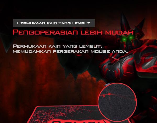 GAMEN GP-L Mousepad pengoperasian lebih mudah