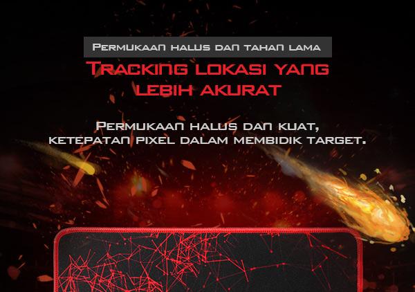 GAMEN GP-L Mousepad tracking lokasi yang akurat