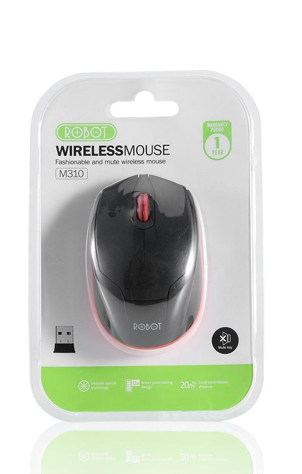 ROBOT M310 Wireless Mouse package