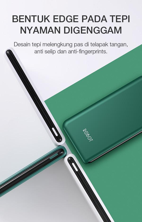 Powerbank Robot RT180 Daya Powerbank Terisi Penuh Hanya 5,5 Jam