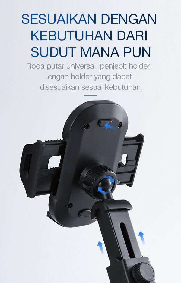 holder mobil robot rt-ch12 sesuaikan dengan kebutuhan dari sudut manapun