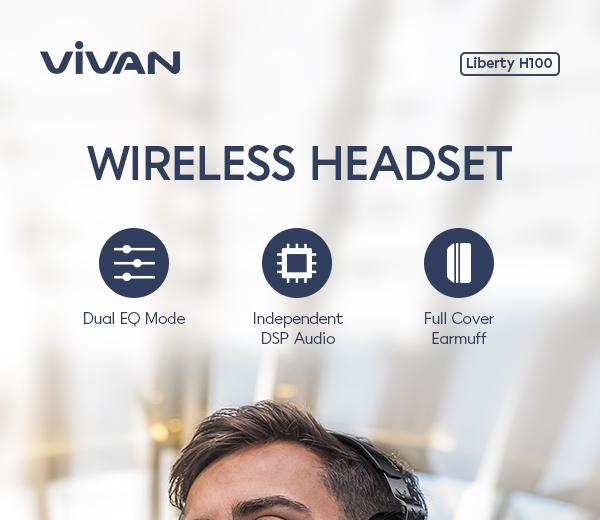 Headset Vivan Liberty H100 wireless