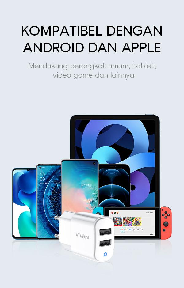 kompatibel dengan android dan apple