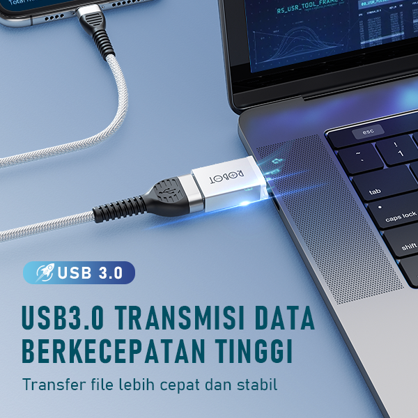 OTG RT-OTG04 USB3.0 Transmisi Data Berkecepatan Tinggi