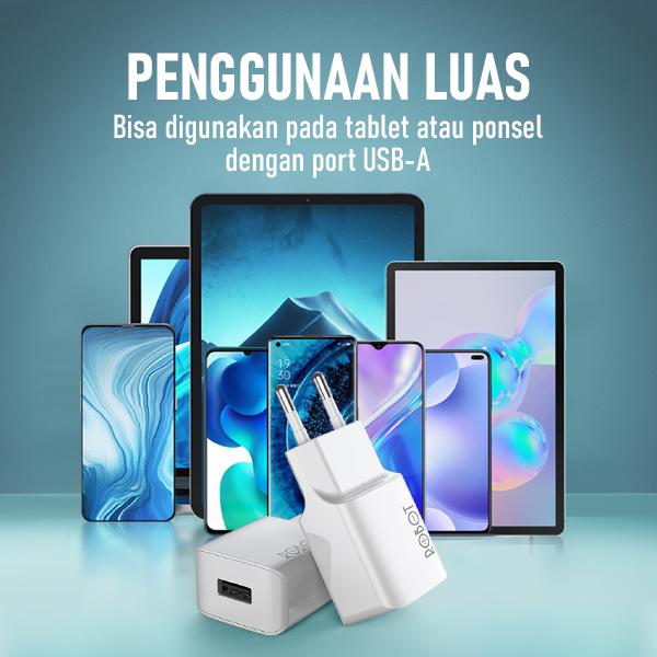 Adaptor Robot RT-K10 Bisa digunakan pada tablet atau ponsel dengan port USB-A