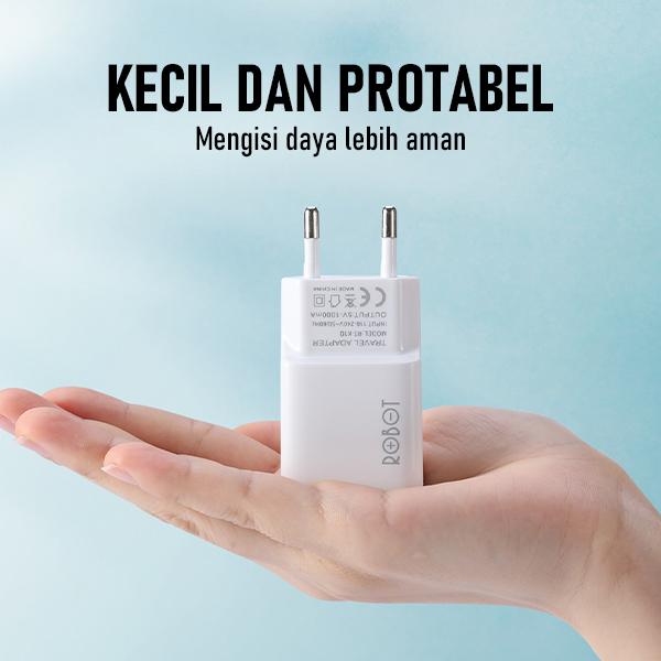 Adaptor Robot RT-K10 Kecil dan portabel