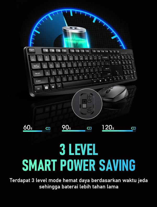 3 level smart power saving