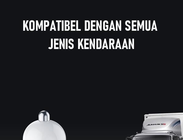 kompatibel dengan semua jenis kendaraan