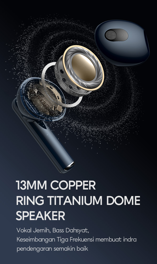 VIVAN LIFE 100 Menggunakan Copper Ring Titanium Suara Jenih