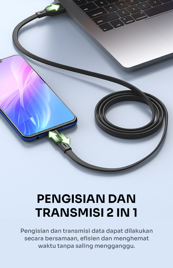 Spesifikasi Robot RGM100 Kabel Data Charger