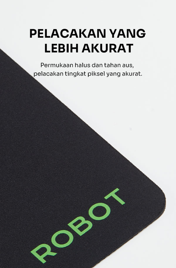 Mousepad Robot RP05-XL pelacakan lebih akurat