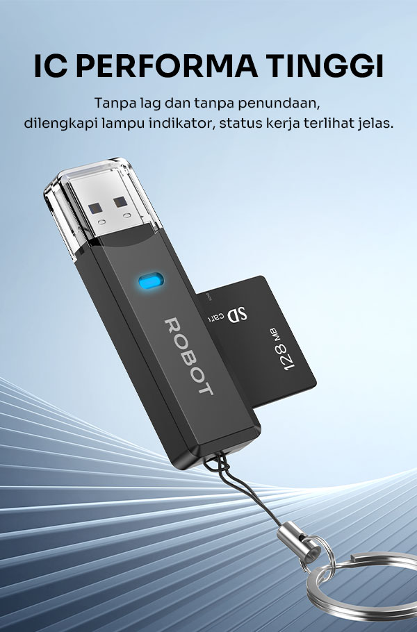 Card reader Robot CR102S IC performa tinggi